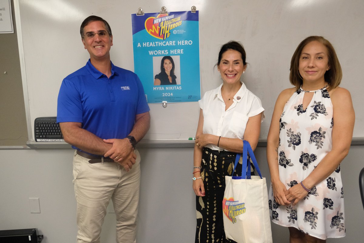 NashuaSchools (@nashuaschools) on Twitter photo Congrats to Myra Nikitas, 2024 NH Health Care Hero! Myra Nikitas & Jennifer Lopez, certified ph dental hygienists, served more than 800 NSD students this year. Best news, Sealing Smiles/Traveling Tooth Fairies will be back next year! Dr. Andrade is smiling too! <a href="/NASHUASCHOOLS/">NashuaSchools</a> Congrats to Myra Nikitas, 2024 NH Health Care Hero! Myra Nikitas & Jennifer Lopez, certified ph dental hygienists, served more than 800 NSD students this year. Best news, Sealing Smiles/Traveling Tooth Fairies will be back next year! Dr. Andrade is smiling too! <a href="/NASHUASCHOOLS/">NashuaSchools</a>