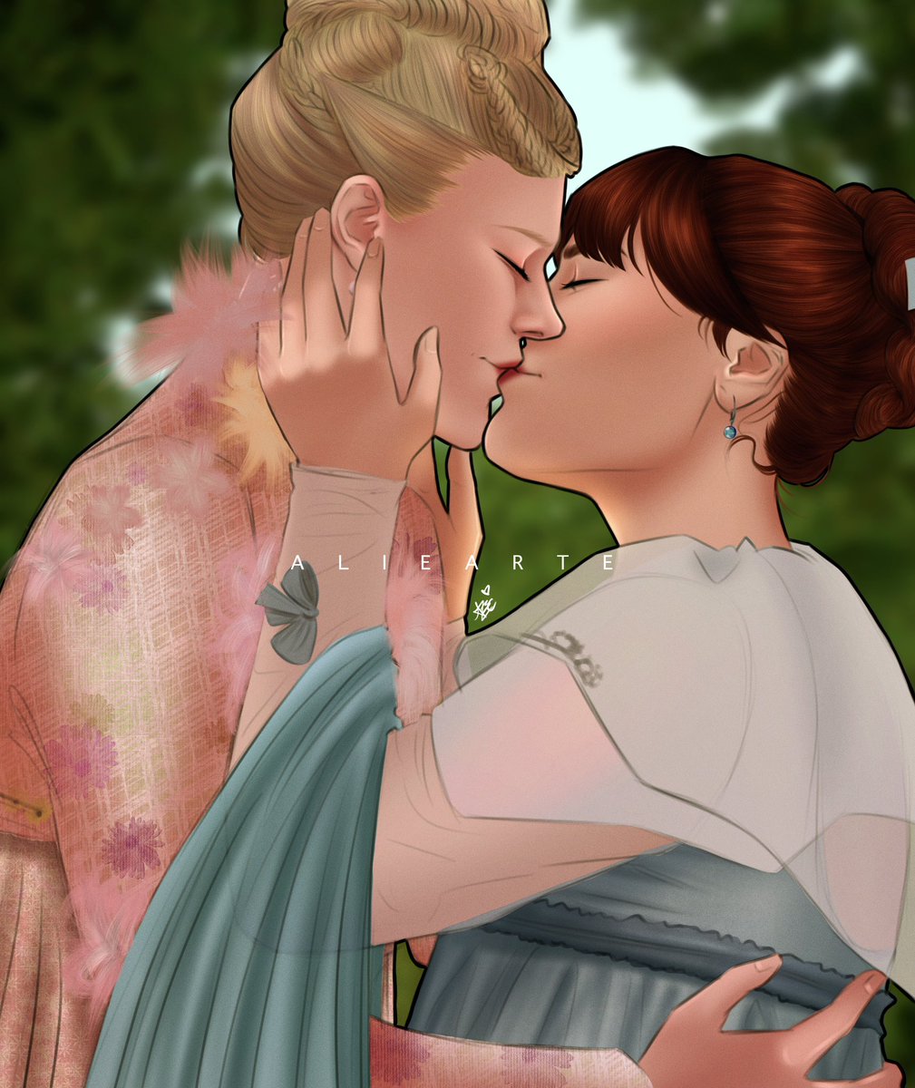 aliearte's tweet image. Enemies to lovers..?💕
#creloise #Bridgerton