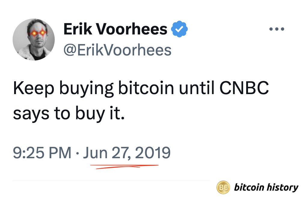 The Bitcoin Historian tweet media