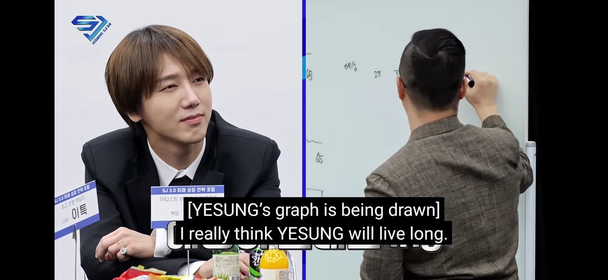 sapphirecloud1's tweet photo. Peak Super Junior logic: 
Yesung will live long because he doesn't eat a lot and raised a turtle 😂😂😂 https://t.co/CrIVKrU0aj