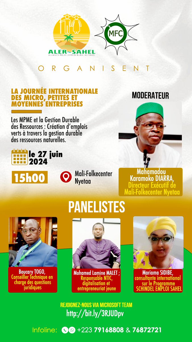 Diarramkd's tweet photo. 27 juin journée internationale des #MPME https://t.co/HEsluVplzU