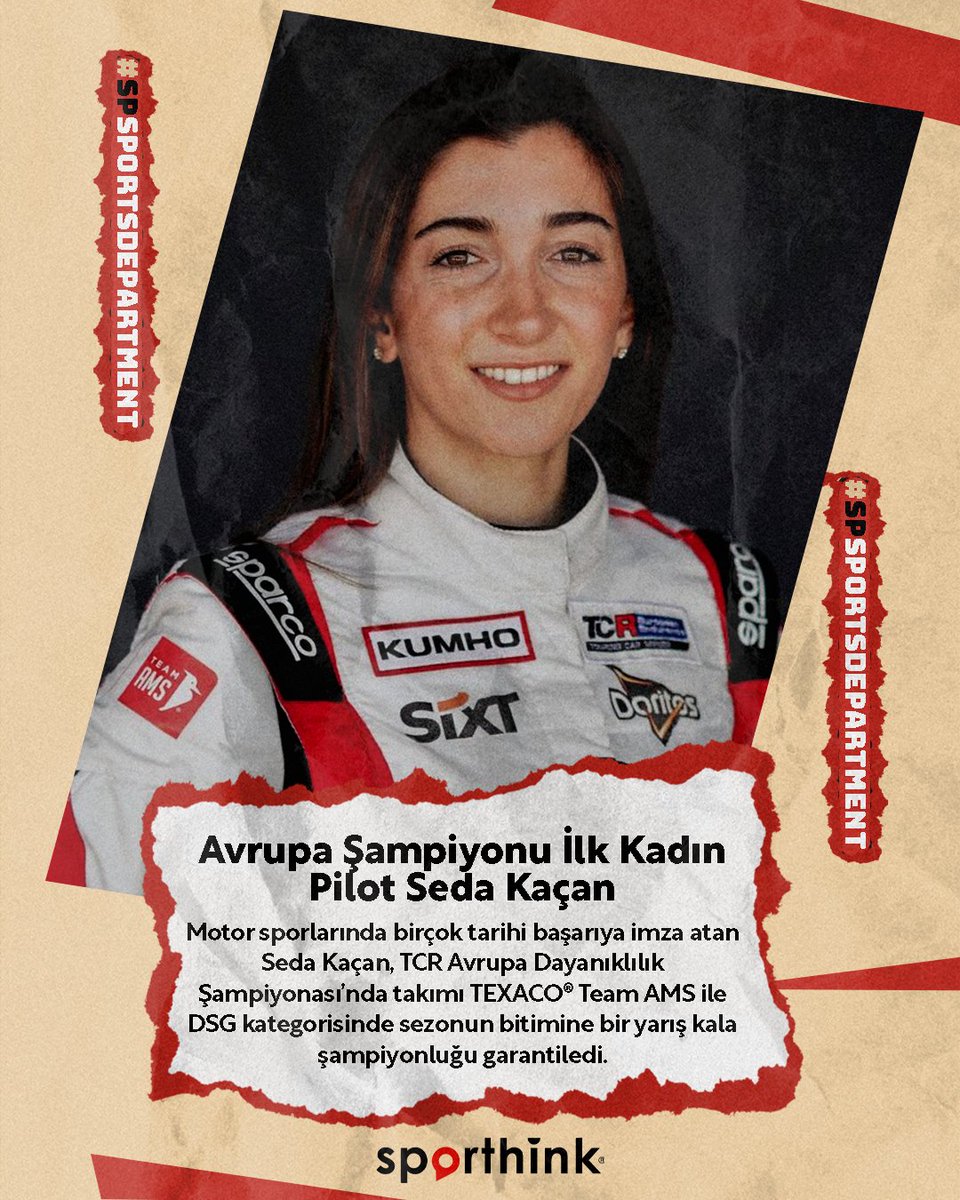 Tebrikler Seda Kaçan! 🏆

#Şampiyon #AvrupaŞampiyonuİlkKadınPilot #SedaKaçan