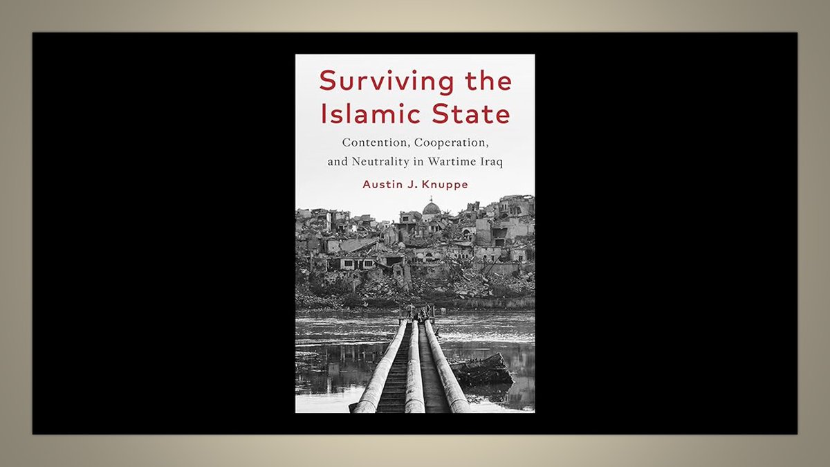 Bob Trube (@bobonbooks) on Twitter photo How Iraqi civilians survived Islamic State occupation. My review: bobonbooks.com/2024/06/27/rev…
<a href="/ColumbiaUP/">Columbia University Press</a> <a href="/AJKnuppe/">Austin Knuppe</a> How Iraqi civilians survived Islamic State occupation. My review: bobonbooks.com/2024/06/27/rev…
<a href="/ColumbiaUP/">Columbia University Press</a> <a href="/AJKnuppe/">Austin Knuppe</a>