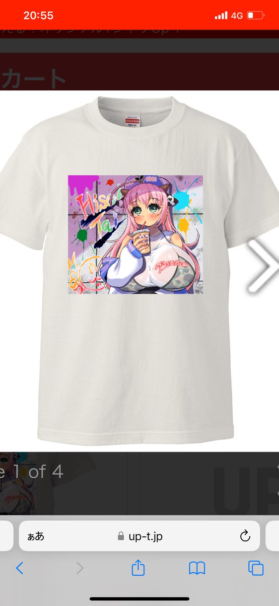 ホル子Tシャツ中々いい感じだね(  '꒳`  ) 