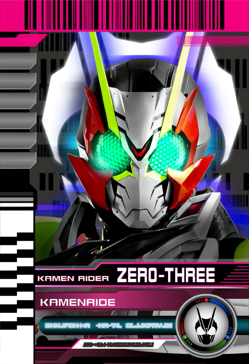 w_nxpu's tweet photo. カメンライド ゼロスリー
KAMEN RIDE ZERO-THREE
#仮面ライダーアウトサイダーズ #仮面ライダーゼロワン #仮面ライダーディケイド ＃ライダーカード #KamenRider #RiderCard https://t.co/VrrovPbZqr