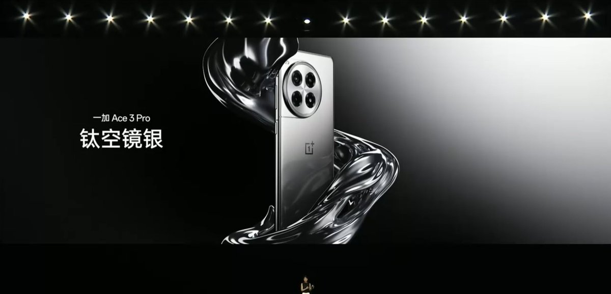 SujanTharu66's tweet image. OnePlus Ace 3 Pro has three color options: Green Field Blue (8.95mm thick, 207g weight),
 Titanium Mirror Silver (OPPO Crystal Shield Glass, 8.85mm thick, 212g)
 Supercar Porcelain White (8.69mm thick, 225g weight).
#oneplusace3pro #oneplus