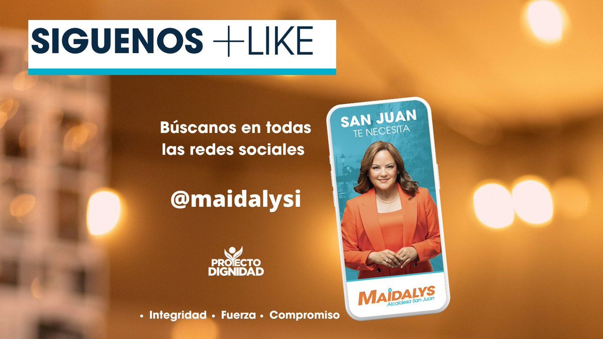Maidalysi's tweet photo. Seguimos nuestra agenda! Sintoniza Zeta 93: Nación Z  a las 8:30am.

Quiero mantenerlos informados sobre nuestra visión para el futuro de nuestra hermosa ciudad. Sígueme en todas las plataformas de redes sociales para estar al día con las últimas noticias, eventos y propuestas: https://t.co/VyQOoG3aJ4