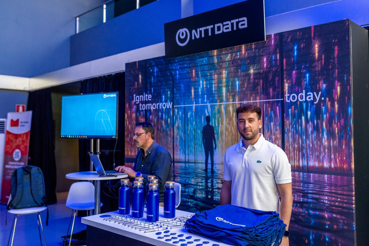 dotNetConfSpain's tweet photo. Muchísimas gracias @NTTDataSpain por vuestra participación en la #dotNET2024, sin vuestro apoyo, ¡nada de esto sería posible! 🙌

Esperamos seguir colaborando en futuras ocasiones... 🚀 https://t.co/qK2eQq4Rul