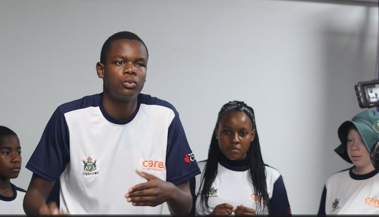 CAREZimbabwe's tweet photo. #currentlyhappening
Today, we are thrilled to witness young learners from Buhera and Mutare District, as they take a stand and submit their #advocacy papers to the Parliamentary Portfolio Committee on #Education thanks to funding from @GAC_Corporate.
#START4Girls
@MoPSEZW https://t.co/T36i8BaVBk