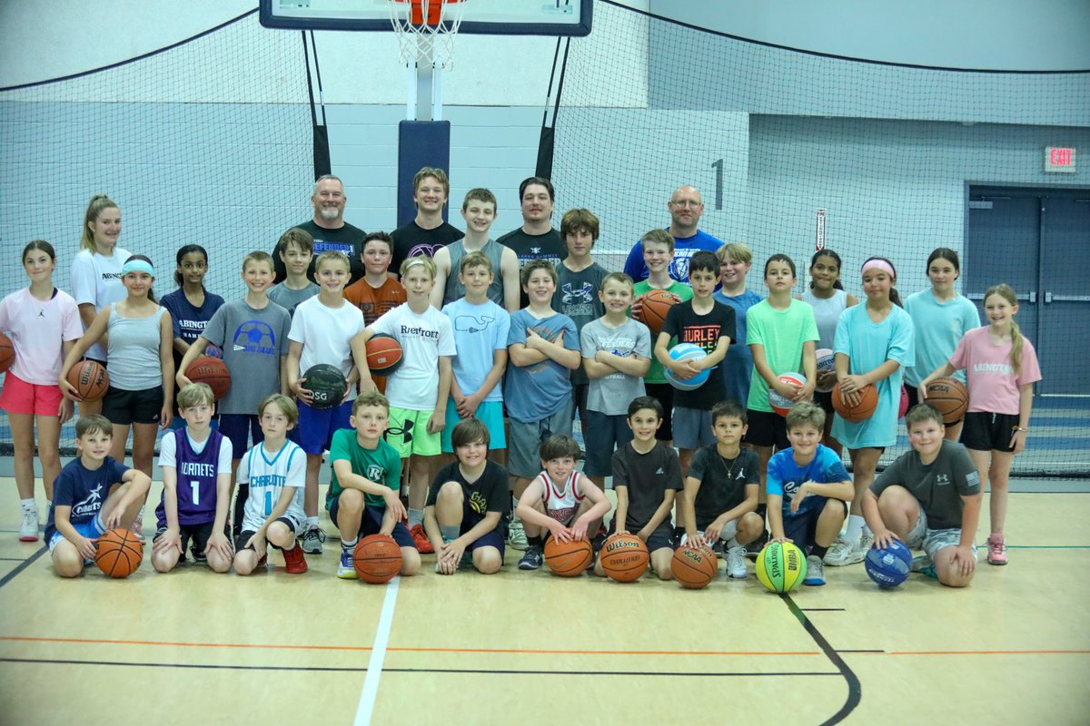 Young athletes grew their skills and had fun learning from CSU Defender coaches during Big Blue Basketball Camp last  week!