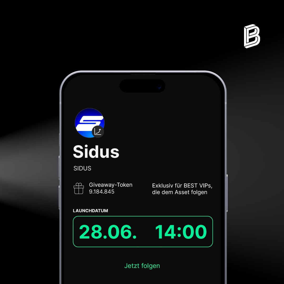 Bitpanda's tweet photo. Das sieht episch aus! Sieh dir $SIDUS an, wir haben es gerade zu unserem Listing-Countdown hinzugefügt!

@galaxy_sidus ist ein bahnbrechendes, auf dem Web3-Space basierendes Gaming-Metaverse mit epischer Storyline, handelbaren Token und wertvollen Ressourcen.

$BEST VIP werden und #SIDUS folgen, um deinen Anteil an den Giveaway-Tokens zu erhalten: https://t.co/e9YcOUCWUT