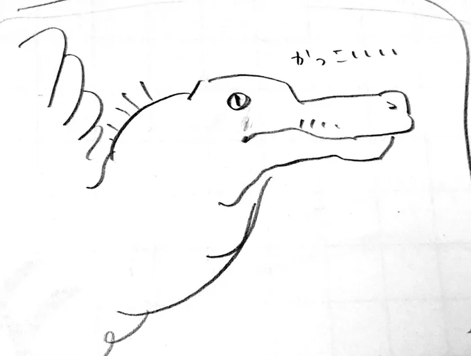 アイデアスケッチ→ラフ→ペン入れ開始
どうなるかな 