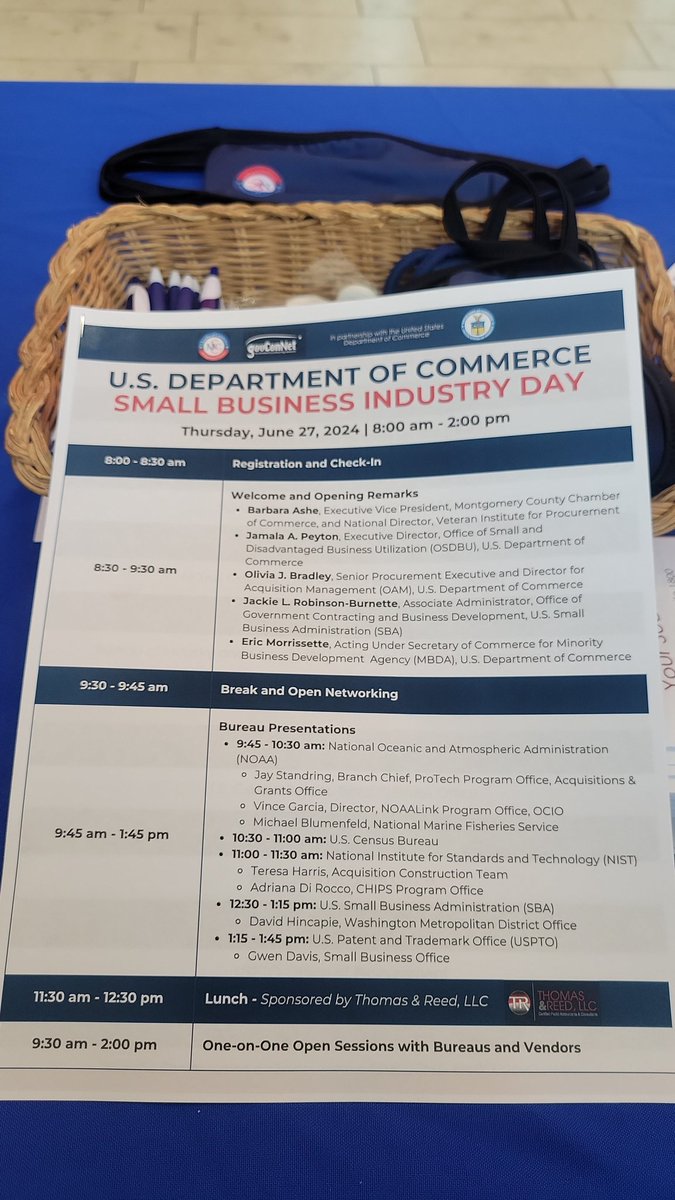 MCCCMD's tweet photo. We have a packed program for today's event! #MCCCGovConNet https://t.co/Y131UcUOYf