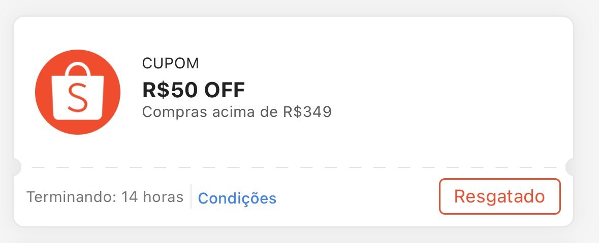 LaraPromos's tweet photo. TEM MAIS! CUPOM DE DESCONTO SHOPEE! 

🔥 R$ 50 off acima de R$ 349
🔥 R$ 30 off acima de R$ 249
🔥 R$ 50 off acima de R$ 499 - Tecnologia

👉 Resgate aqui: https://t.co/VwUlBoJcJo
#shopeebr #shopeelover #acheinashopee https://t.co/aEwRbHpQE9