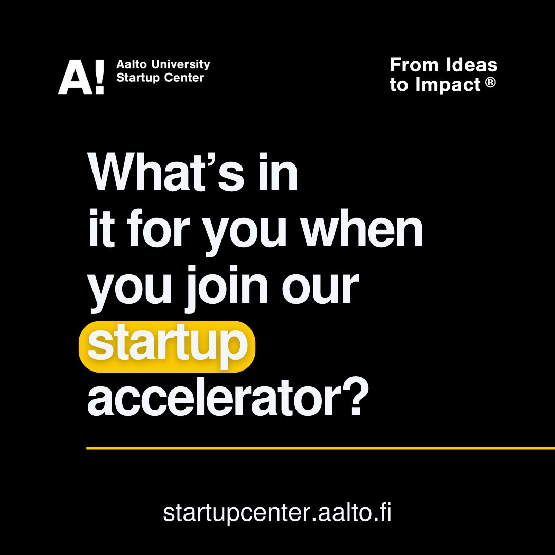 Aalto Startup Center tweet media