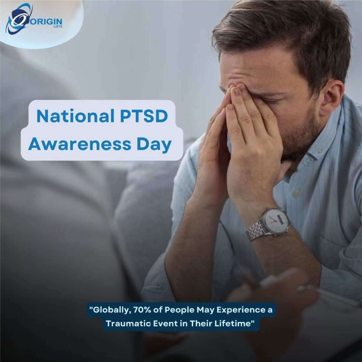 OriginLists's tweet image. Give courage to stressed souls and spread awareness about the treatments and therapies for Post Traumatic Stress Disorder ✊ 
#ptsdsupport #ptsdawarenessday #ptsdawareness #ptsdawarenessmonth #ptsd #ptsdsurvivor #ptsdrecovery #ptsdwarrior #ptsdsupport #ptsdtherapy