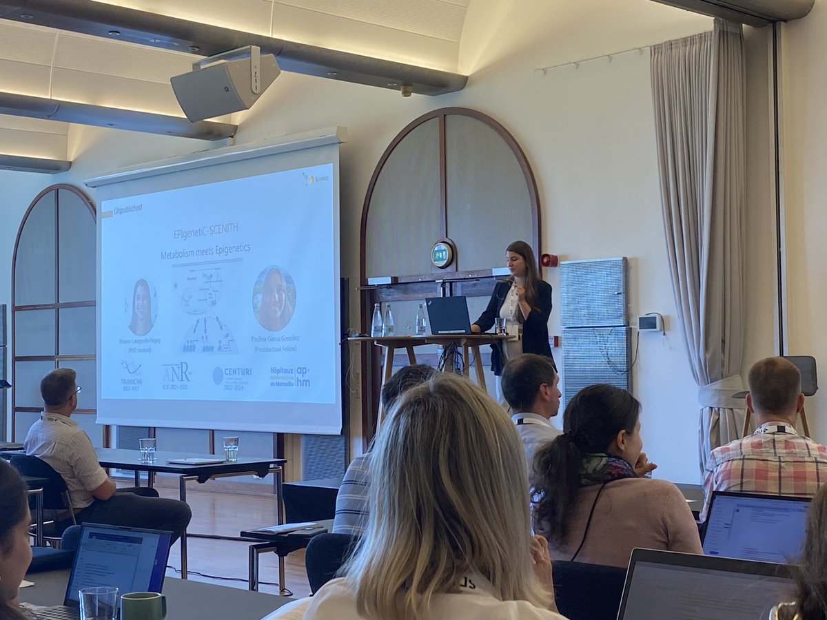 Radioactive_Ric's tweet photo. Rising star 🌟🚨! 

@RoLavignolle showed us her latest results when @SCENITHmetab meets #Epigenetic changes. https://t.co/RLKnekXjtg