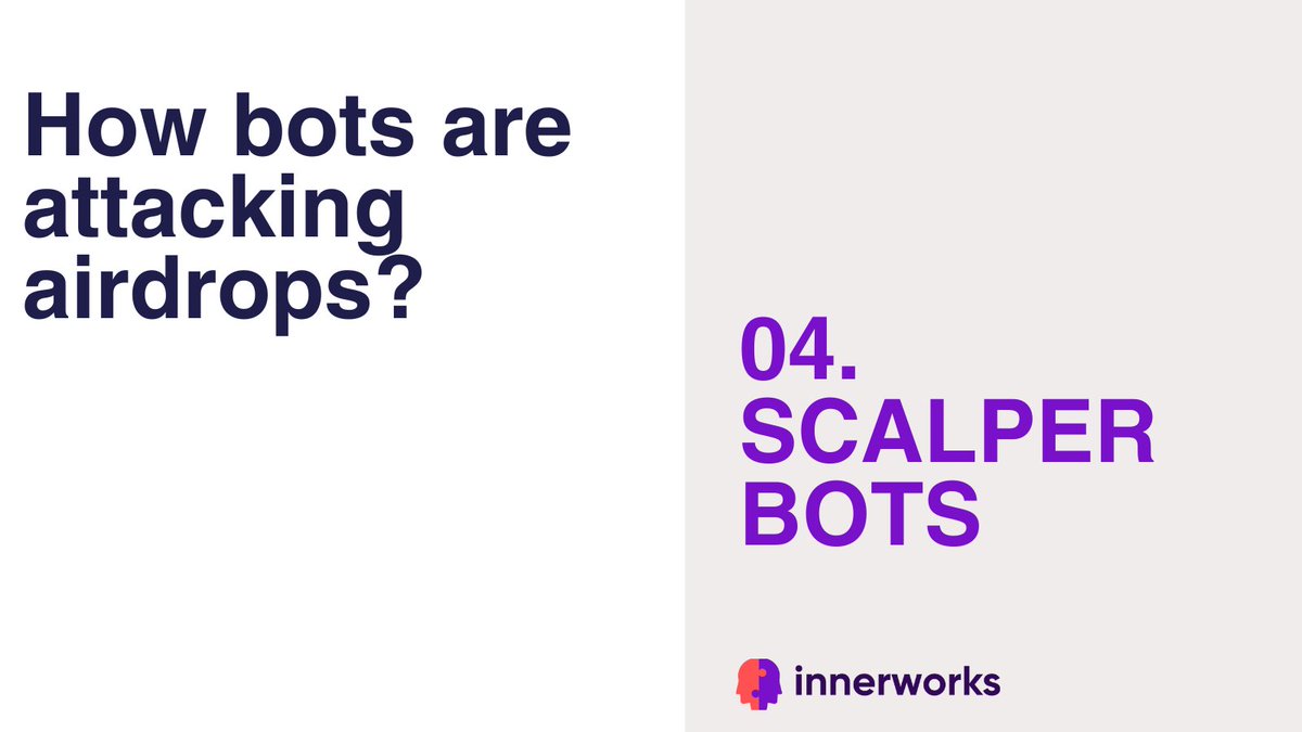 innerworksID's tweet image. How airdrops are attacked part 4👇🏽 

 [in the threads🧵]    

#botdetection #userfarms #cybersecurity #coinlaunch #tokenlaunch