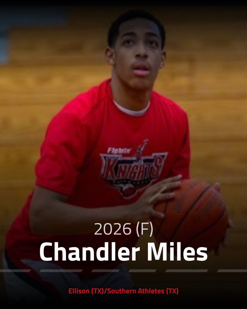 yc8thescout's tweet photo. Chandler Miles (2026)
Height: 6’6
POS: F
HS: Ellison (TX)
Grassroots: Southern Athletes (TX)
Calling Card: Workhorse 
Current Offers: N/A https://t.co/XD4WyhPL2M