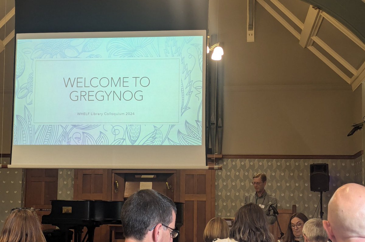 DH_Swansea's tweet photo. The Digital Humanities team are here at Gregynog Hall for two days of learning and reflecting with library colleagues across Wales #WHELF24 https://t.co/9I3luVdHky