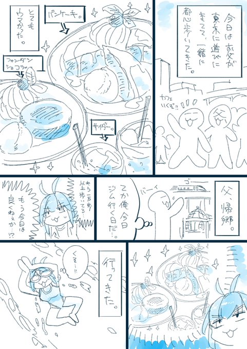 今日はジム164回目。足ほてってたので、歩いた後プール入るのは実際ちょっと気持ちよかった。30分くらい泳いできた。  #ねこぐちジム日記