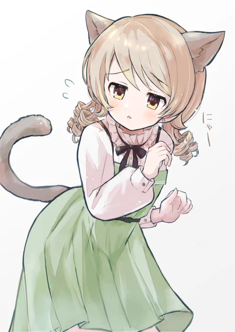 にゃー #森久保乃々
