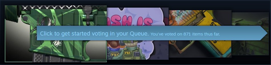 Hey you!

If you have 5 minutes to spare..

Remember to take your Counter-strike Workshop queue and see all the amazing skins people have created!

Upvote + Follow + Awarding lets us know which skin is desired!

steamcommunity.com/app/730/worksh…