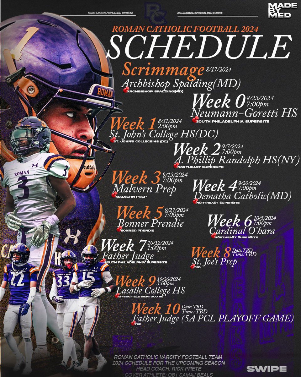 2024 Schedule!