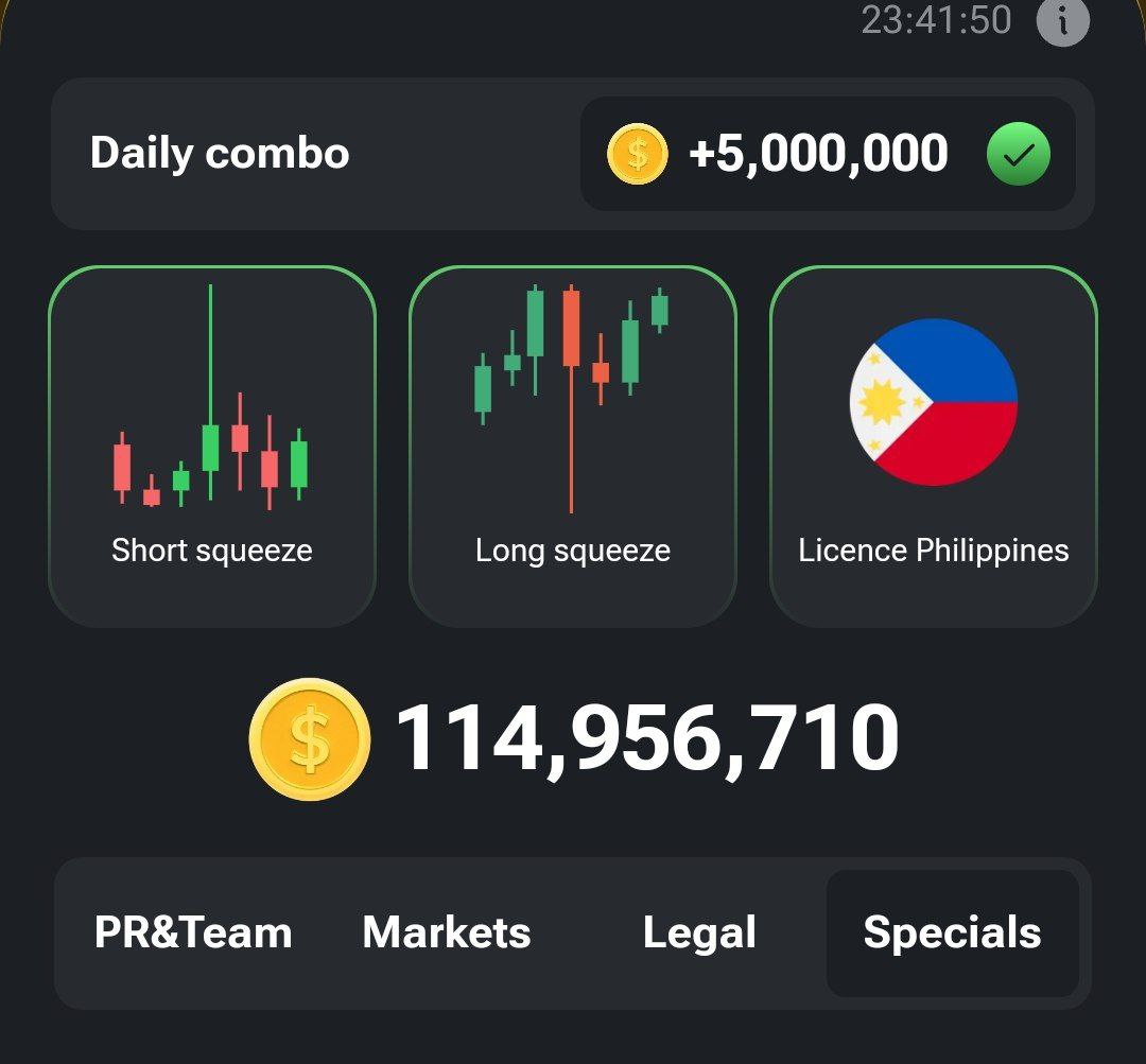 binancespotTeam's tweet photo. Dear Hamster Kombat family
These are the cards for today's daily combo👇

Go claim your 5,000,0000 coins💰

Don't miss out 🔥🔥🚀

Pls Follow Like ❤️ and Repost 🔄 for more updates ✅
#HAMSTERKOMBAT #hamster #HamsterCEO https://t.co/Sls8eN5z4o