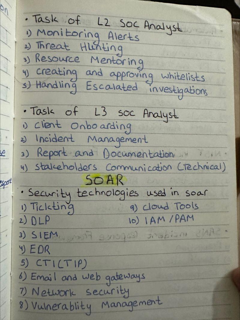 CyberSquisher's tweet image. Fundamental SOC notes for beginners.