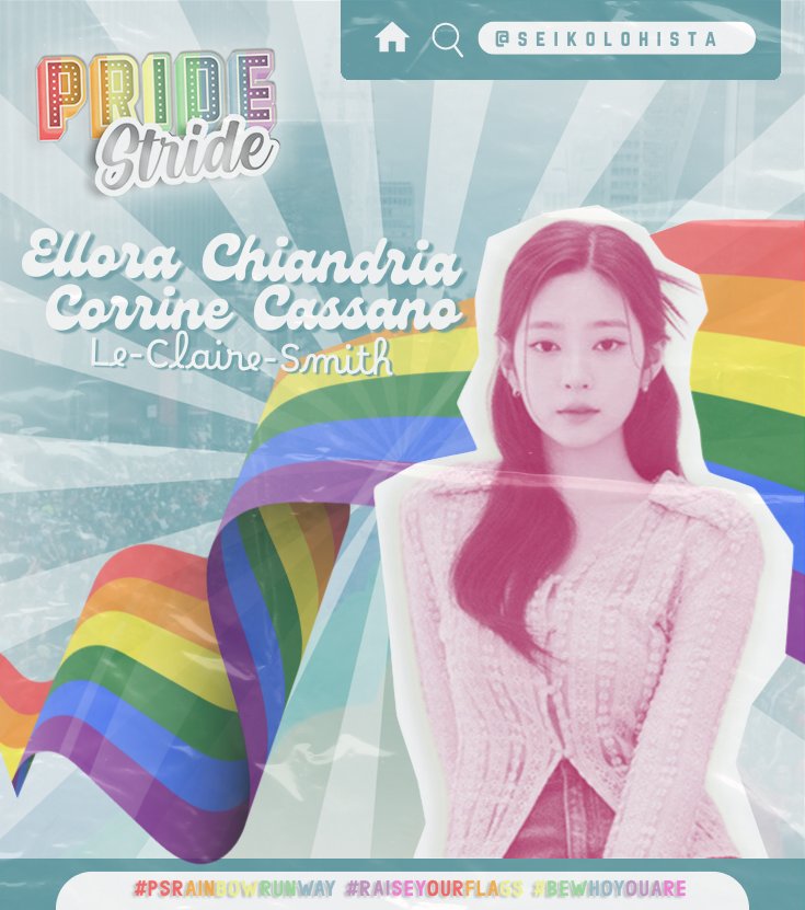 seikolohista's tweet image. ͏

͏
⠀ ⠀ ⠀ ⠀   𓂃    ٫     🦢‌    ࣪ 𝓛𝑨   𝓜ꕤ𝑺𝑬  𝓟𝑺𝒀𝑪𝑯𝑬
⠀ ⠀ ⠀ ⠀   Strikes again on runway. Join the
⠀ ⠀ ⠀ ⠀   Pride Stride this 30th of June 𐚁‧
⠀ ⠀ ⠀ ⠀   #RaiseYourFlag  #BeWhoYouAre
                               #PSRainbowRunway
͏
͏ ͏ ͏