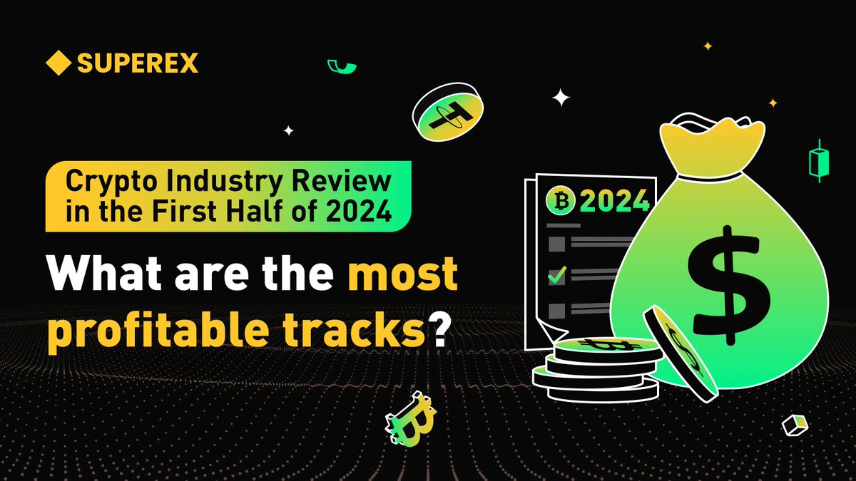 🚀 H1 2024 Crypto Update: Memecoins dominate with a 2405.1% ROI, #BRETT skyrockets by 14353.54%! #RWA impresses with 213.5% returns. AI &amp; DePIN show strong recovery. 🎉

Read more⤵️⤵️
link.medium.com/aPIU4cNNLKb