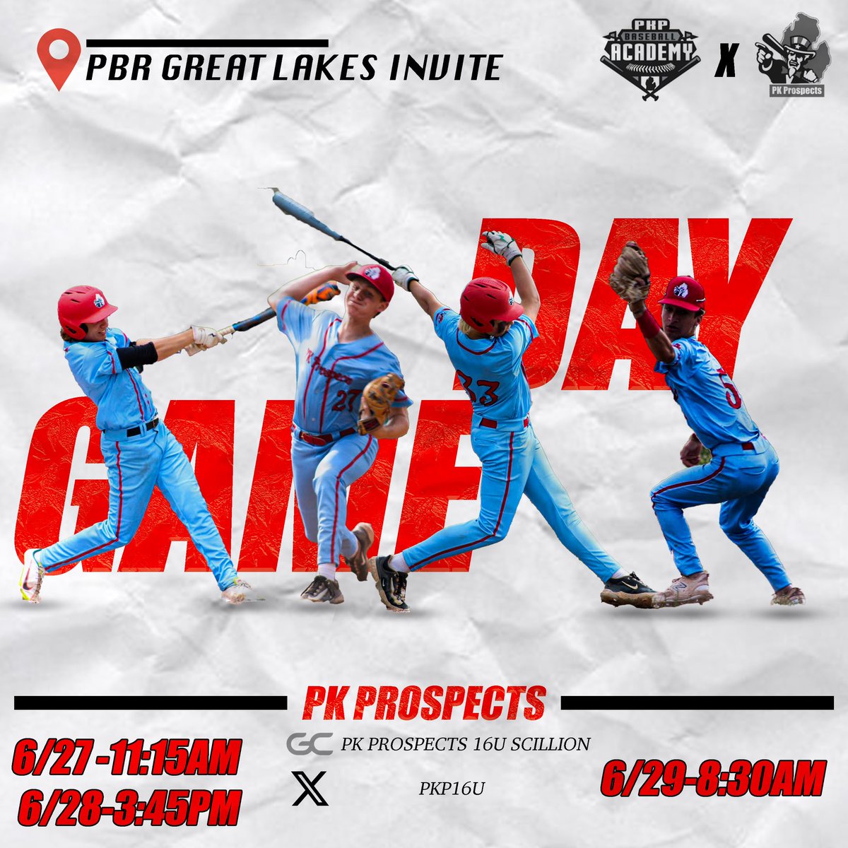 PK Prospects 17U-Scillion (@pkp16u) on Twitter photo The boys head to Novi HS today VS USA Prime, Ligget tomorrow vs GBBC tomorrow  and Canton HS Sat vs West Oakland Wings!
Looking forward to a great weekend of ball!
#pkpontop The boys head to Novi HS today VS USA Prime, Ligget tomorrow vs GBBC tomorrow  and Canton HS Sat vs West Oakland Wings!
Looking forward to a great weekend of ball!
#pkpontop