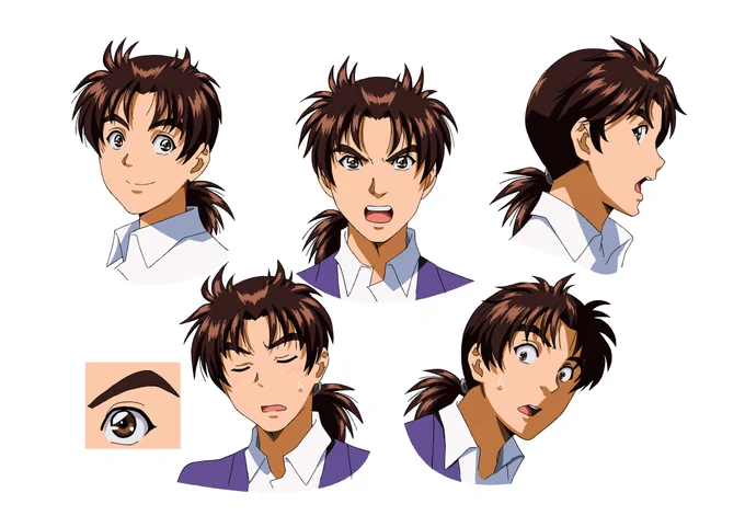 10年ほど前、金田一少年の新規コンテンツ立ち上げの際に描いた設定画(方向の転換などで結果的には没となりました)  松野太紀さん、ありがとうございました どうか安らかに