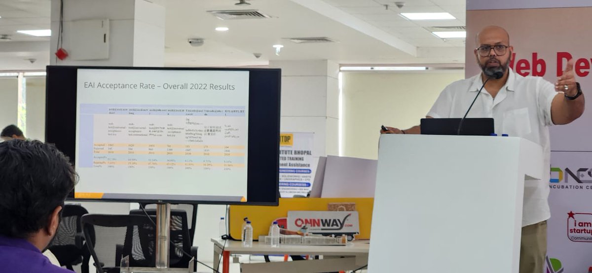 Today's Technical Workshop Session on Web Development for Universal Acceptance: Bridging the Digital Divide was a great success. The discussions focused on best practices for inclusive web design, UA compliance, and the technical knowledge required for its implementation.