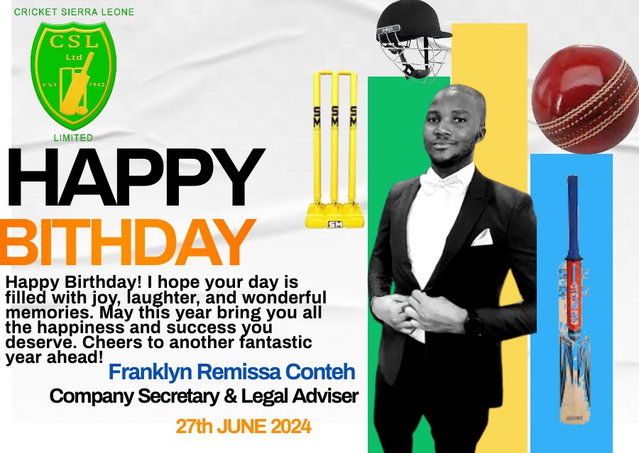 CricketSL1942's tweet photo. Wishing the Company Secretary &amp; Legal Adviser a happy birthday filled with joy, success, and all the best in the year ahead. May you continue to bring your expertise and guidance to the company with enthusiasm and dedication. Have a fantastic birthday celebration.
#CSL LTD #Media https://t.co/TVoEVbd4r6