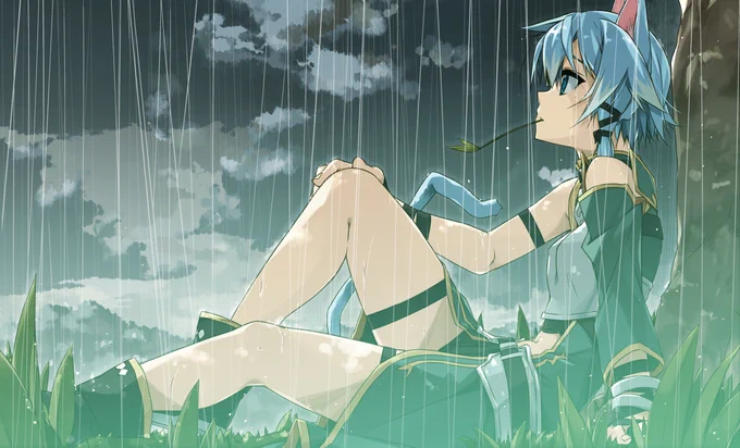 6月の calendarはこれにて〆となります。やはり梅雨ということで雨シーンばかりですね近年リアルの方余り降り続けてる感じしませんがまた7月もよろしくですのよ(=゜ω゜)ノ 