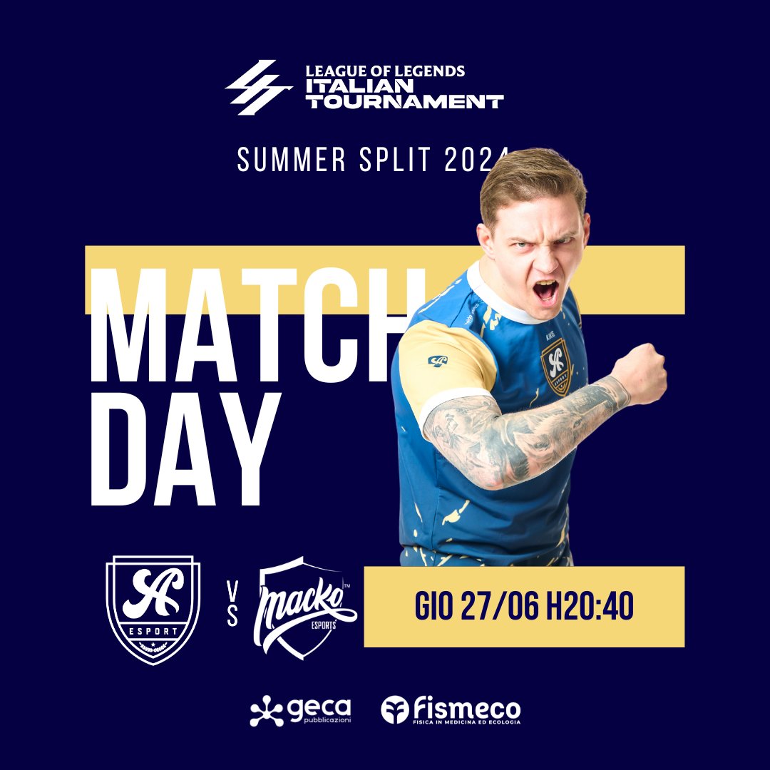 "Vittoria è quando Nexus esplode"

Il nostro mantra per stasera * 20:40 * quando incontreremo i <a href="/mackoesports/">MACKO™ Esports</a> per il match di ritorno della regular di <a href="/lit_official_it/">LIT</a> 

Gli Atleta sono decisi a non #spegnersimai e voi?