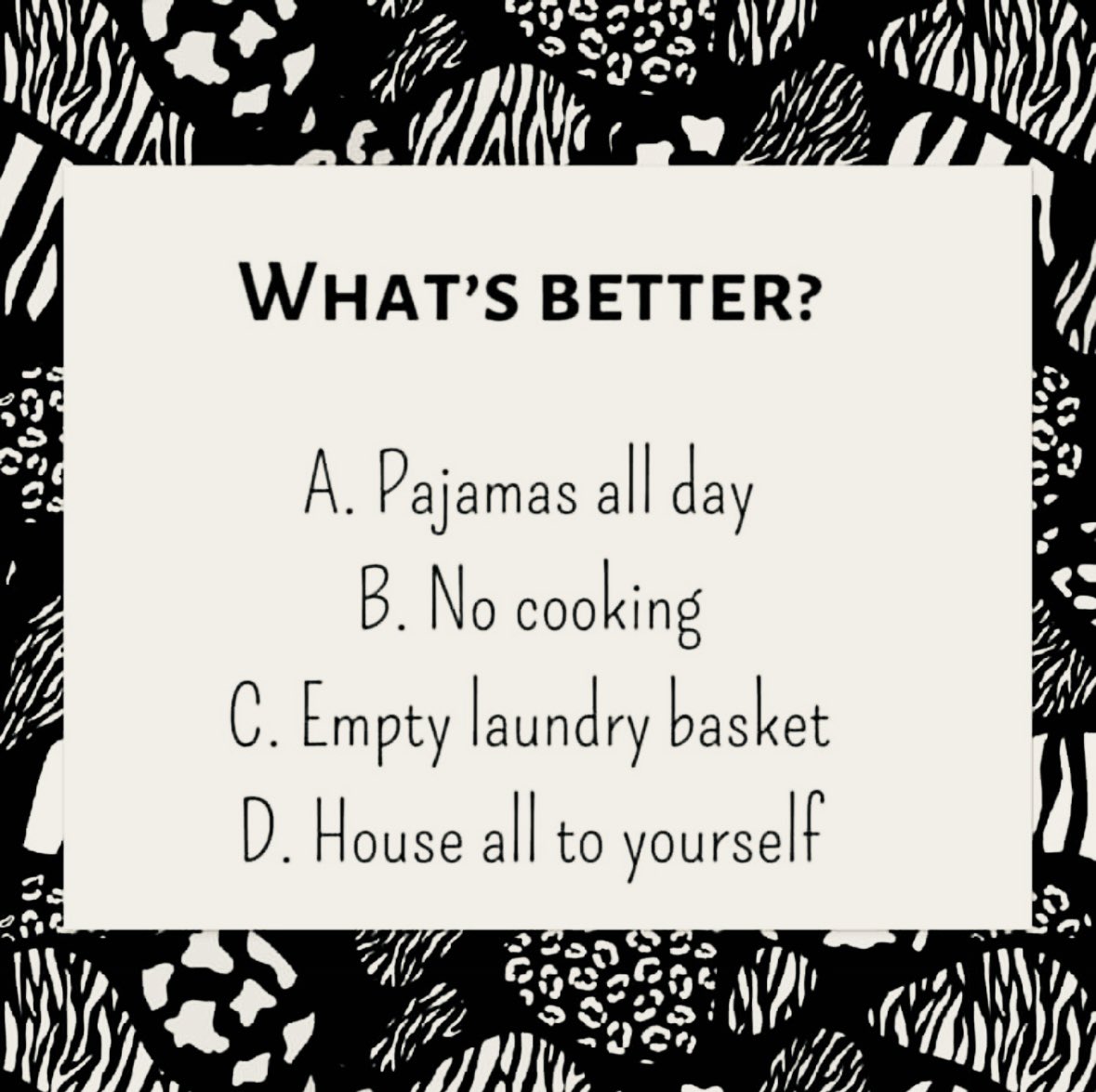 What is your pick???