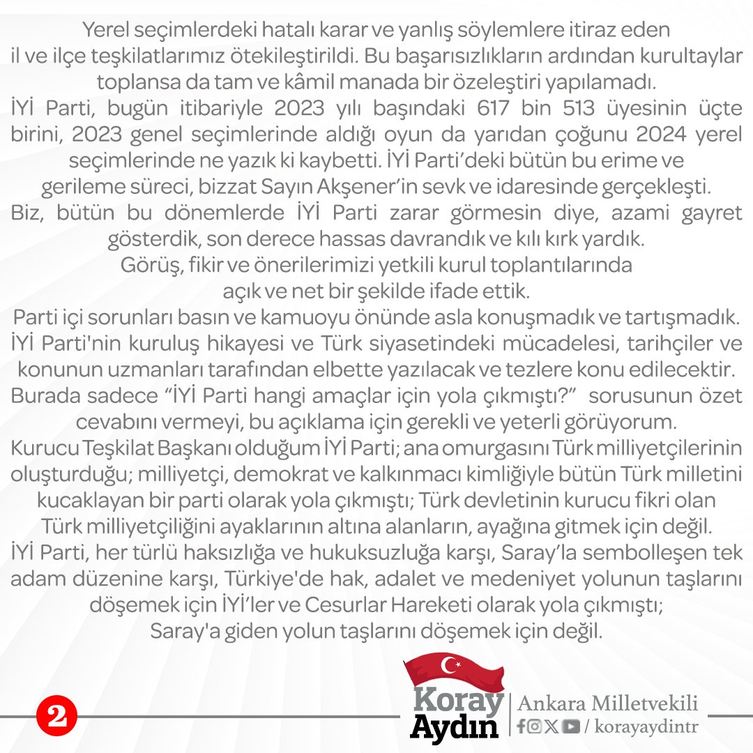 Koray Aydın tweet media