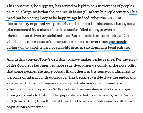 Speaking of <a href="/unherd/">UnHerd</a>, we also missed this, from May: <a href="/moveincircles/">Mary Harrington</a> on the disappearance of Cockney London and its replacement, in the full, Camusien sense of the term, by something quite different: unherd.com/2024/05/how-lo…