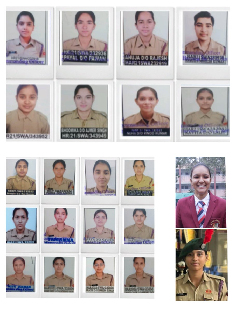 LtNeetu's tweet photo. **Hindu Girls College NCC Cadets Excel**

 NCC cadets excelled in the 'B' and 'C' certificate exams . Cadets secured top grades. Principal Dr. Rachna Gupta praised Lt. Neetu Nasheir Duhan and the cadets for their outstanding performance #NCC #Excellence #WomenEmpowerment https://t.co/MTyfylxMSp