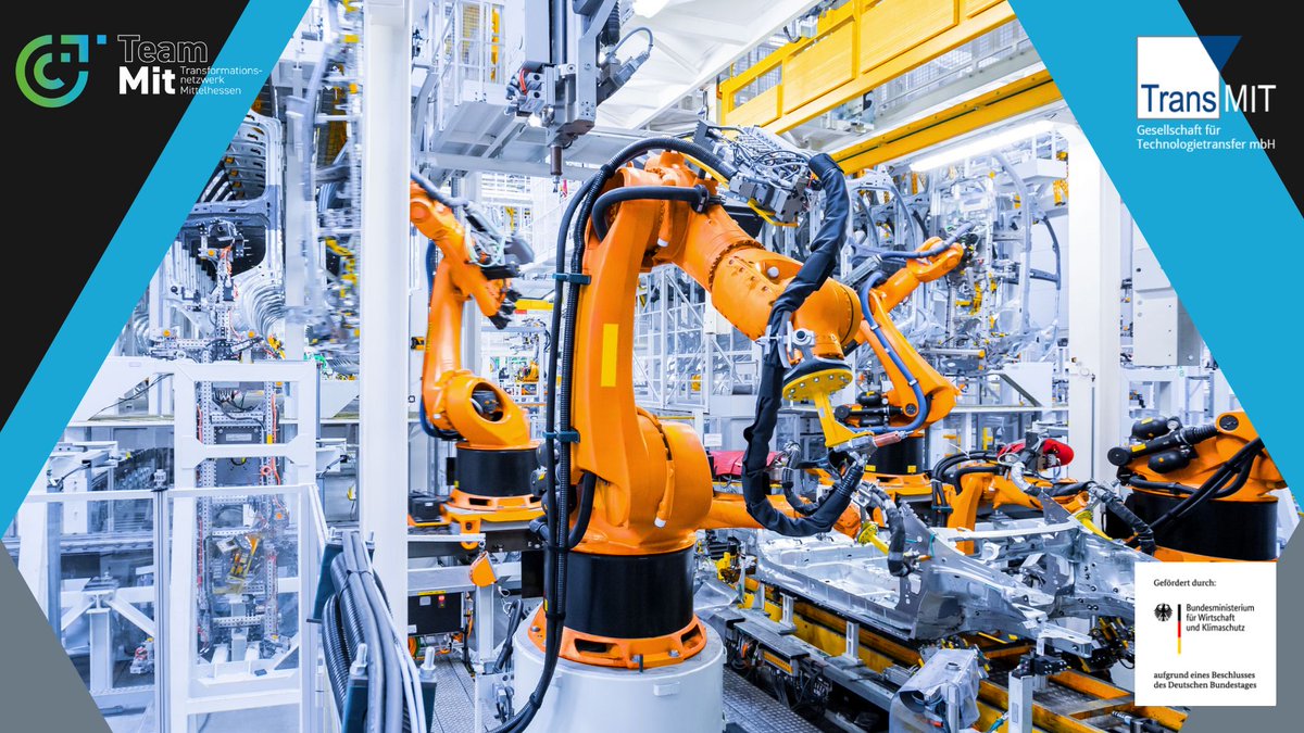 Einladung zum Auftakt des Arbeitskreises #Automatisierung, #Robotik und #Werkerassistenzsysteme am 04.07.2024, im Rahmen von #TeamMit, bei #TransMITGmbH in #Gießen

Melden Sie sich gleich kostenlos an teammit.transmit.de/component/even…

#Automotive #Transformation #Mittelhessen #BMWK @BMWK
