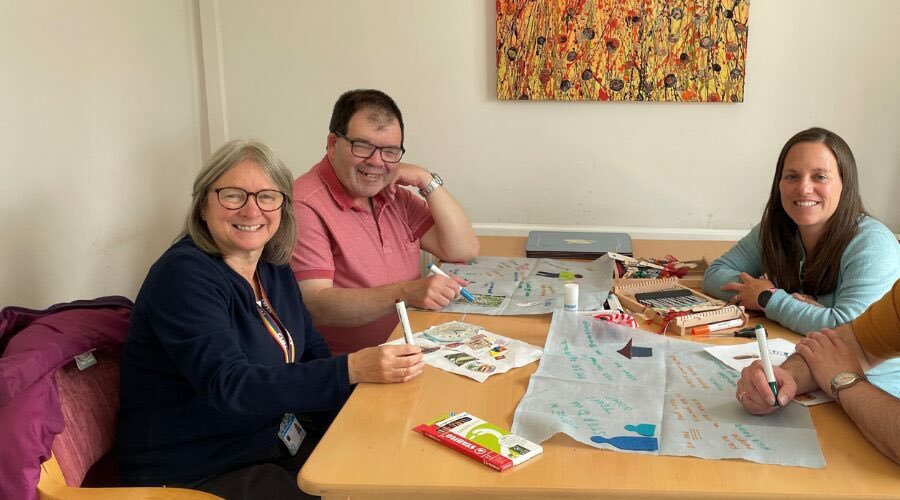 NoBarriersHere's tweet photo. Well done to @AmyLGiles &amp; team for rolling No Barriers Here out in #learningdisability care homes
 #QI #ACP 

@gemma_allen1 @JedJerwood @VictStuProject @NHSEngland @TuffreyWijne @drkathrynmannix @LearningDisEng @BILD_tweets @SomersetFT @improvementmph @AliveLeder @MSHospice 2/2 https://t.co/a9dMhKpk8R