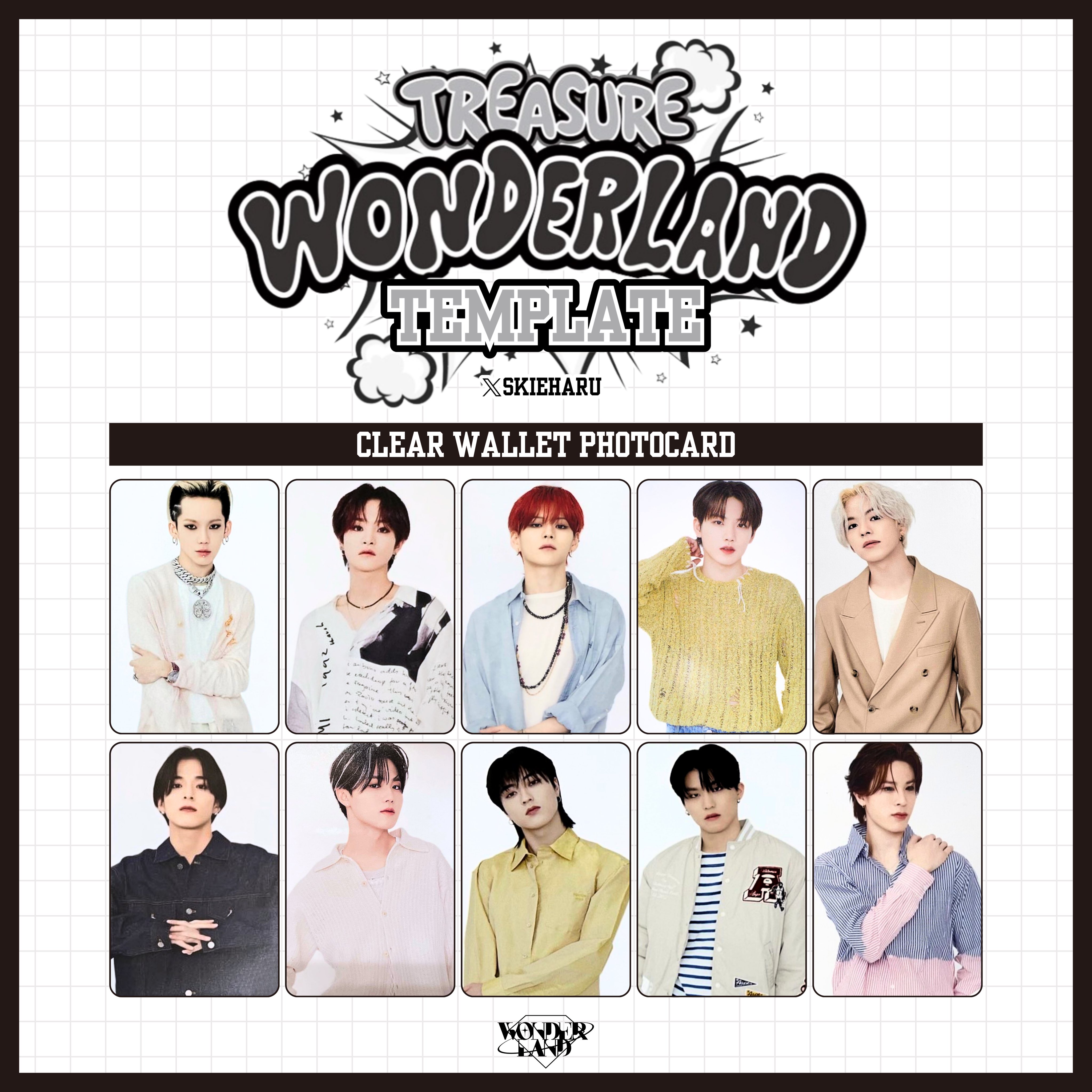 treasure 缶バッジ Wonderland treasure WONDERLAND 缶バッジ ジュンギュ - メルカリ