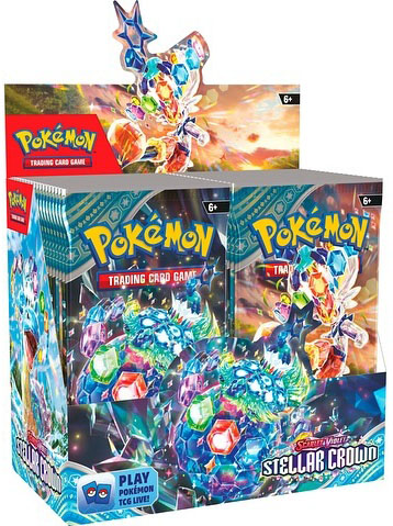 海外版ポケモンカード【本日限定‼️おまけ付き⠀】 ポケカ海外】 英語版ポケモンカード新弾「Stellar Crown」の情報が公開