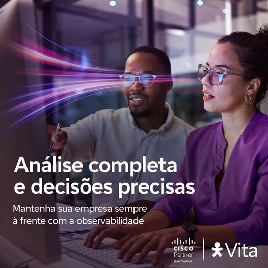 vitait's tweet photo. Com as soluções de Observabilidade da Vivo Vita, sua empresa ganha uma visão completa do desempenho dos sistemas, antecipando problemas e otimizando operações, além de transformar dados em insights valiosos para a tomada de decisões estratégicas. https://t.co/vKvpInWETx