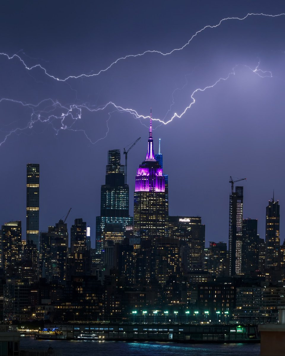 EmpireStateBldg's tweet image. THE POWER OF GRIMACE @McDonalds