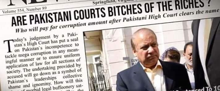 IHameedQ's tweet photo. Pakistani courts trying hard to keep the title #BitchesOfTheRiches
#ReleaseImranKhan
#RIP_RuleOfLaw https://t.co/Vrn0QQxLqQ