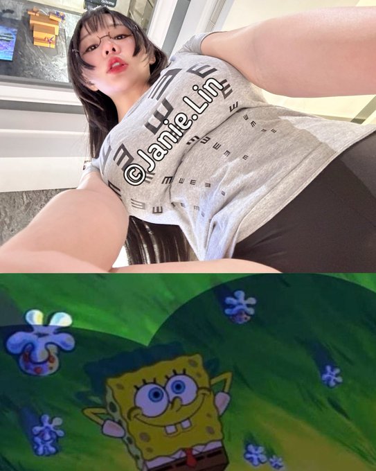 POV: You are SpongeBob🧽   #janielin #spongebob https://t.co/UGzC0gRGBl<a href="/tag/janielin"class="tags">#janielin</a><a href="/tag/spongebob"class="tags">#spongebob</a>